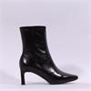 Wonders Vita Pointed Heel Boot - Brown Leather